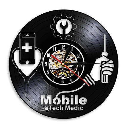 Orologio vinile riparazione smartphone e tech