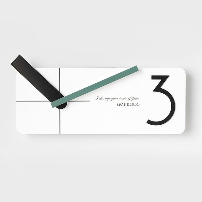 Orologio da parete rettangolare design moderno