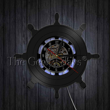 Orologio da parete in vinile ancora