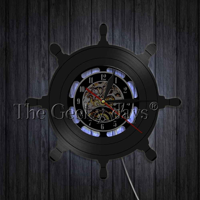 Orologio da parete in vinile ancora