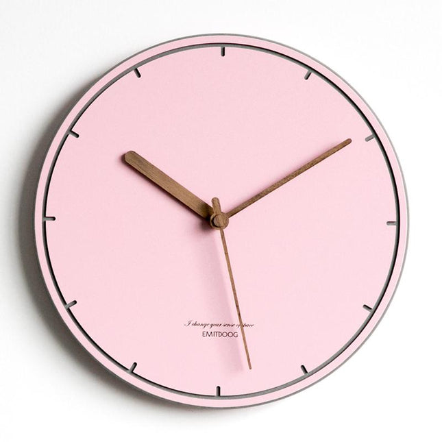Orologio da parete design scandinavo pastello