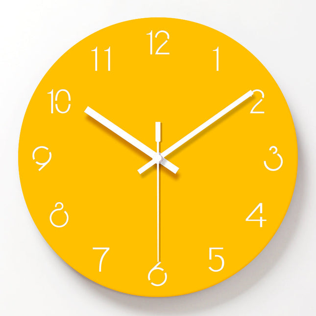 Orologio da parete rotondo design minimalista