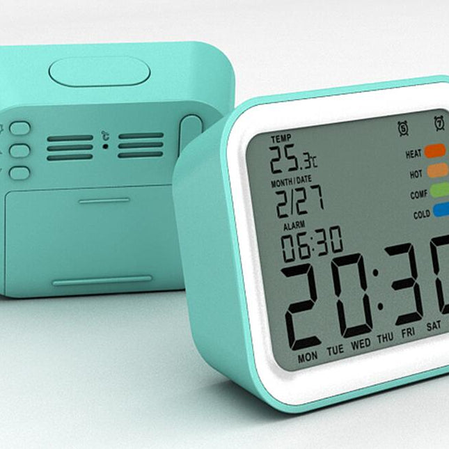 Sveglia digitale smart con sensore temperatura