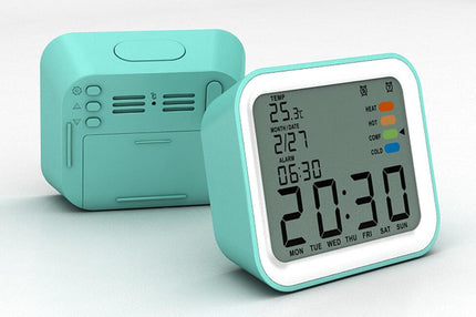 Sveglia digitale smart con sensore temperatura