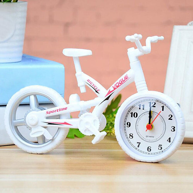 Orologio da tavolo originale a forma bicicletta