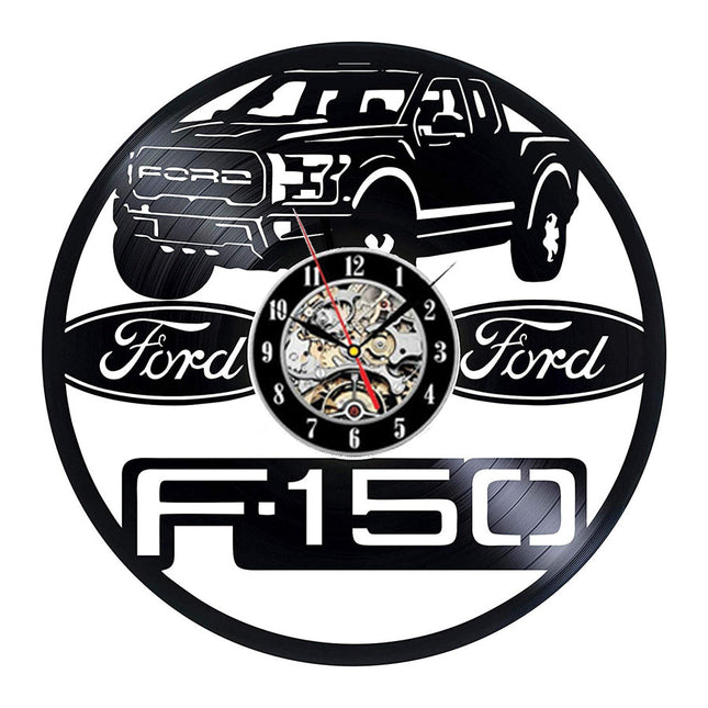 Orologio da parete vinile auto Mustang