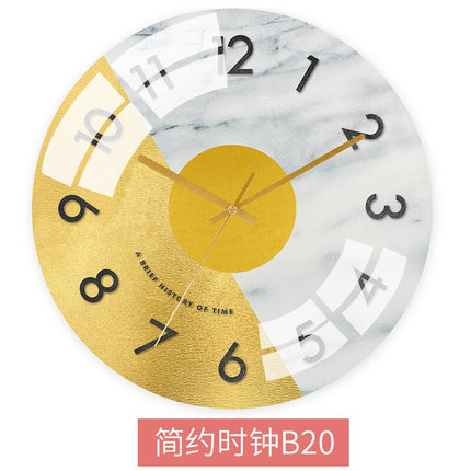 Orologio da parete colorato stile nordico