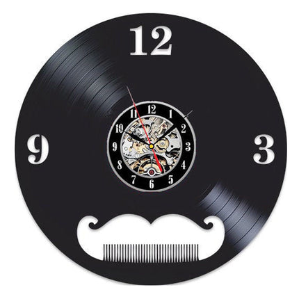 Orologio da parete vinile per Barbiere