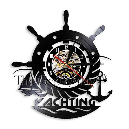 Orologio da parete in vinile ancora