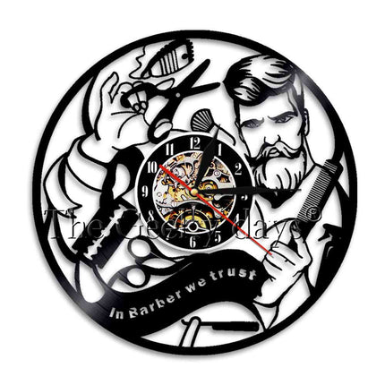 Orologio da parete per barber shop