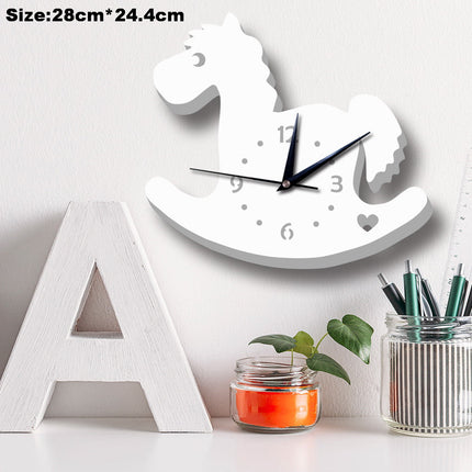 Orologio da muro a forma di pupazzo di neve