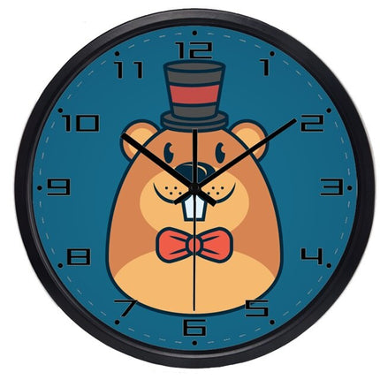 Orologio da parete con disegno cane
