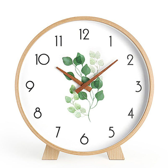 Orologio da tavolo minimalista in legno