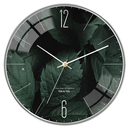 Orologio da parete nordico vetro bombato