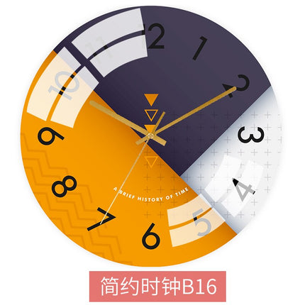 Orologio da parete colorato stile nordico