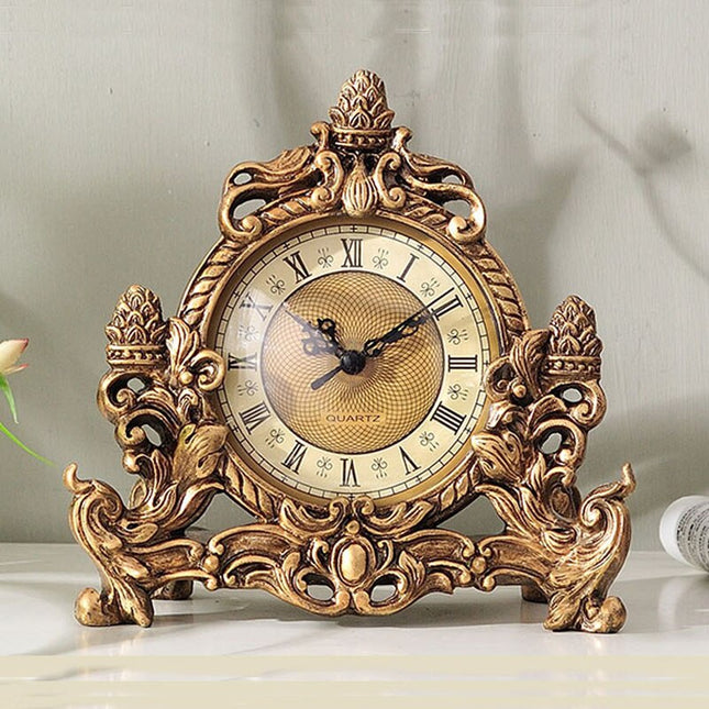 Orologio da tavolo antico stile barocco