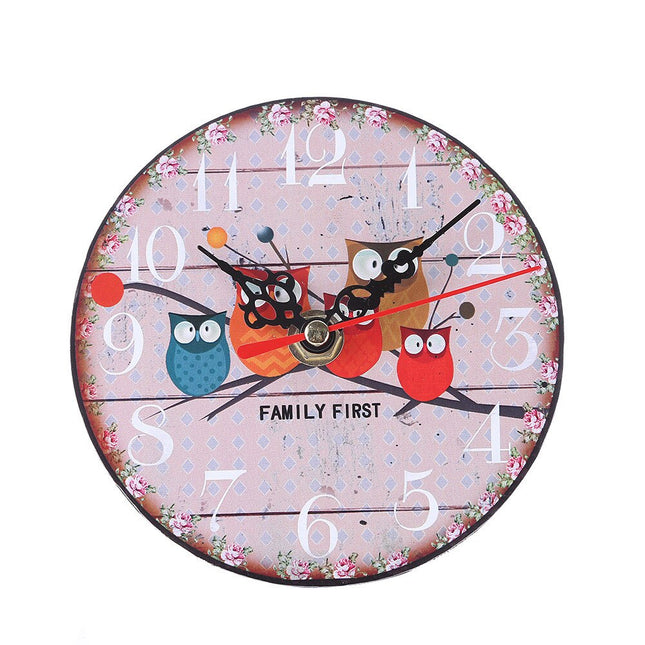 Orologio da parete gufo per cameretta
