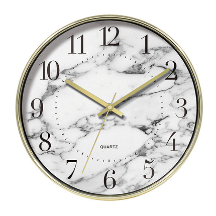 Orologio da parete moderno effetto marmo