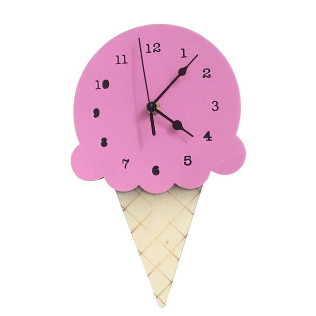 Orologio da parete a forma di gelato