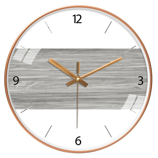 Orologio da parete moderno legno 30cm