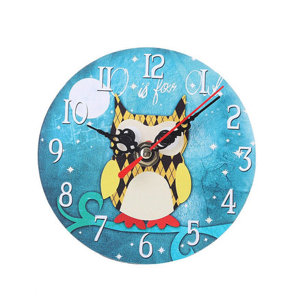 Orologio da parete gufo per cameretta