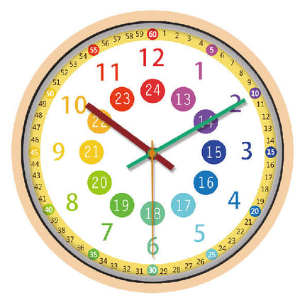 Orologio da parete didattico per bambini