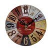 Orologio da parete in legno vintage