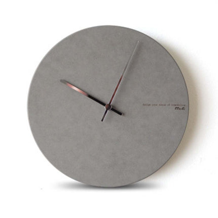 Orologio da parete scandinavo grigio antracite