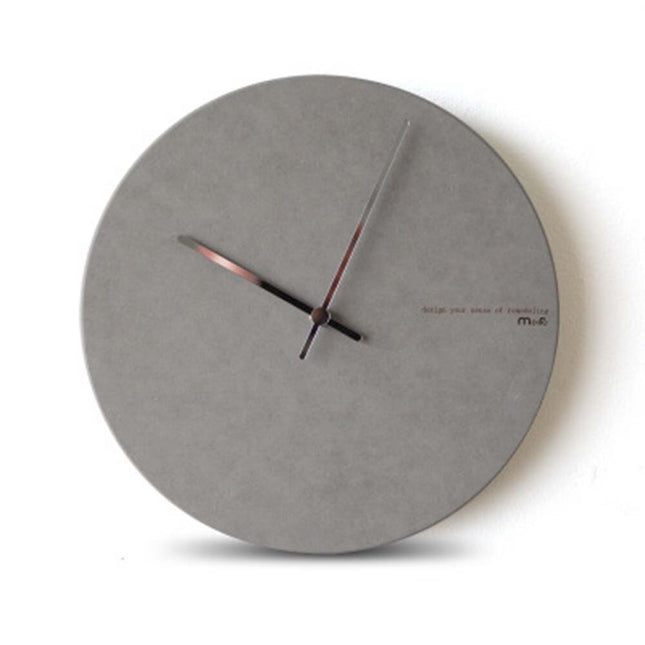 Orologio da parete scandinavo grigio antracite