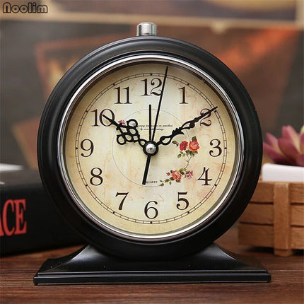 Sveglia da tavolo rotonda stile vintage