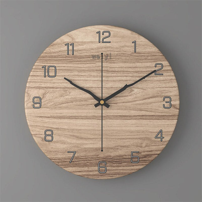 Orologio da parete design marmo bicolore