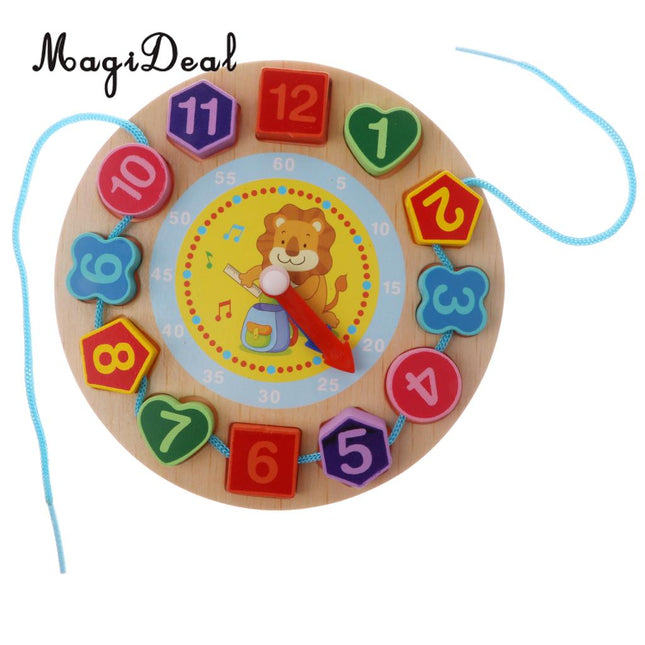 Orologio gioco educativo in legno bambini