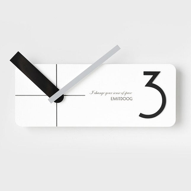 Orologio da parete rettangolare design moderno