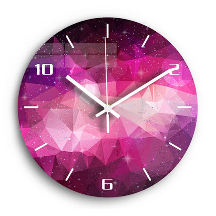 Orologio da parete rotondo tema galassia