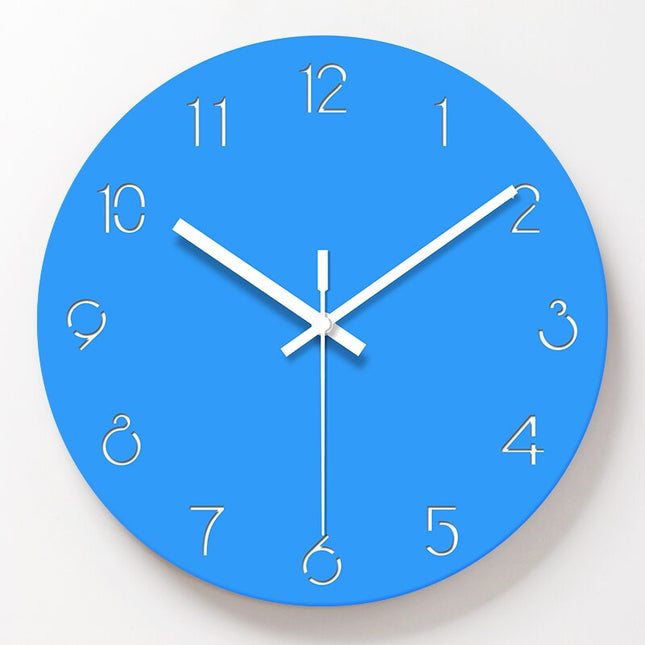 Orologio da parete rotondo design minimalista
