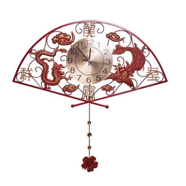 Orologio da Parete Stile Orientale Drago