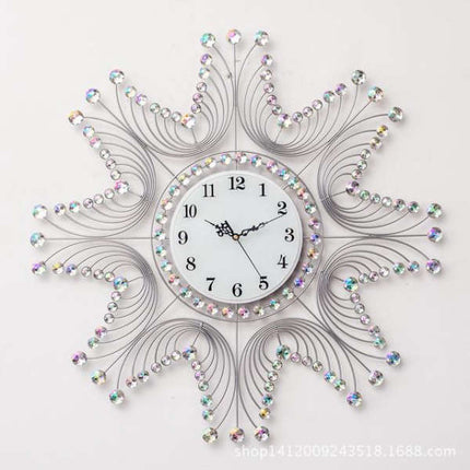 Grande Orologio da Parete Ferro Battuto