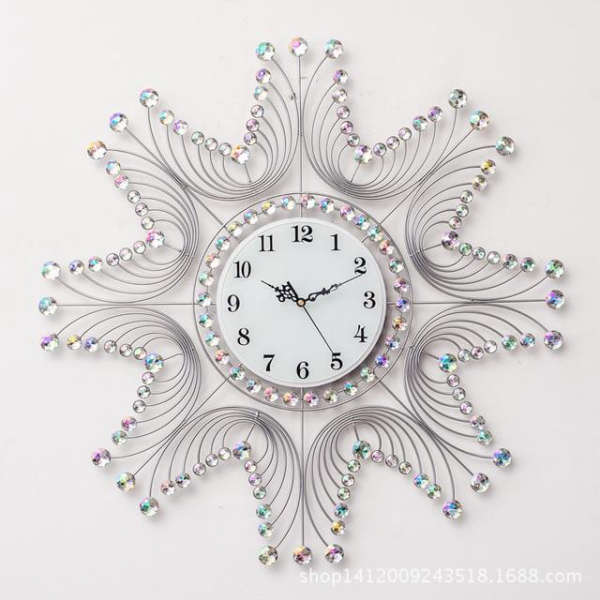 Grande Orologio da Parete Ferro Battuto