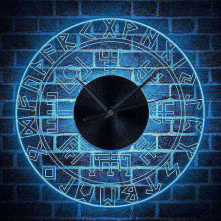 Orologio da parete luminoso design moderno