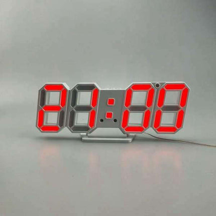 Orologio da parete 3D LED con filo