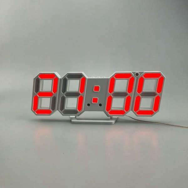 Orologio da parete 3D LED con filo