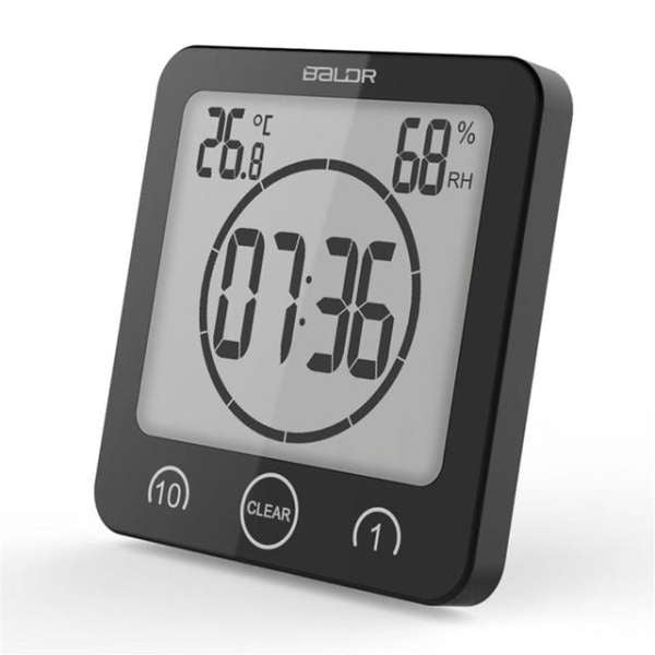 Orologio digitale con temperatura e umidità