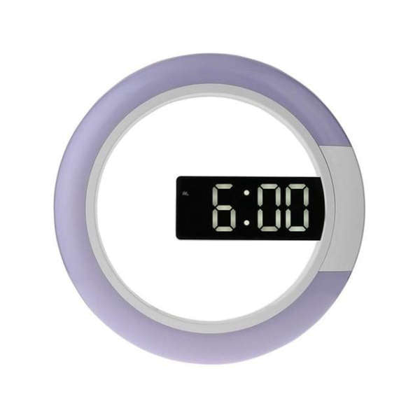 Orologio digitale da parete design luminoso