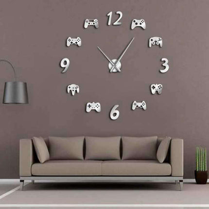 Orologio da parete adesivo per videogiocatori