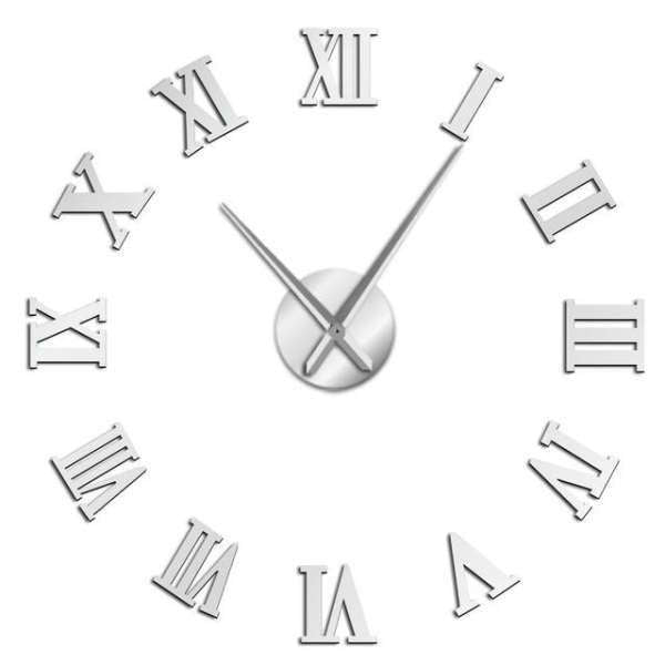 Orologio adesivo grandi numeri romani