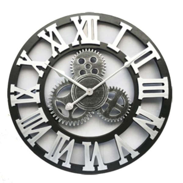 Grande Orologio da Parete Ingranaggi Vista