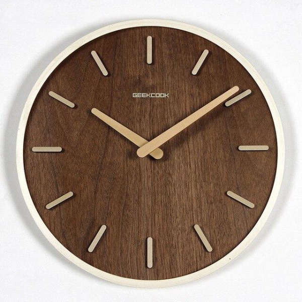 Orologio da parete design giapponese legno