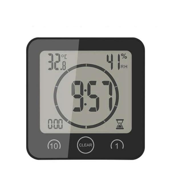 Orologio digitale impermeabile per la doccia