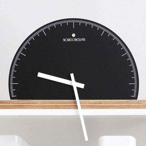 Orologio da Parete Design Originale Semicerchio