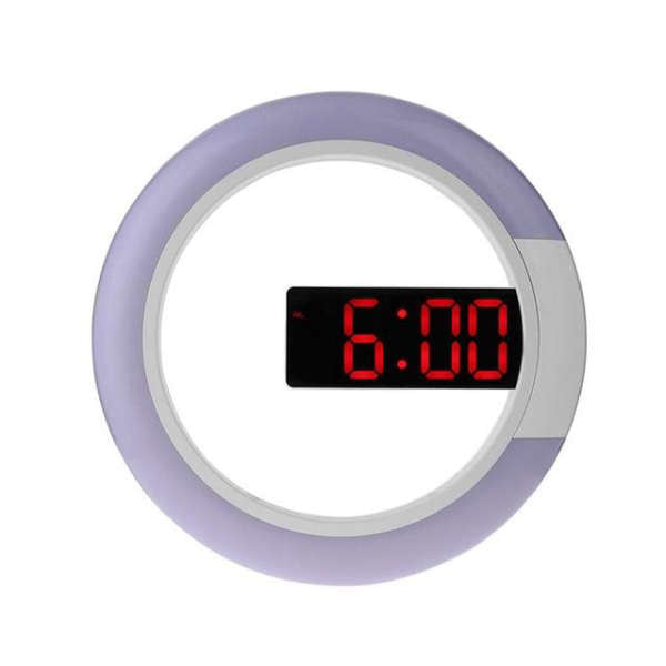 Orologio digitale da parete design luminoso